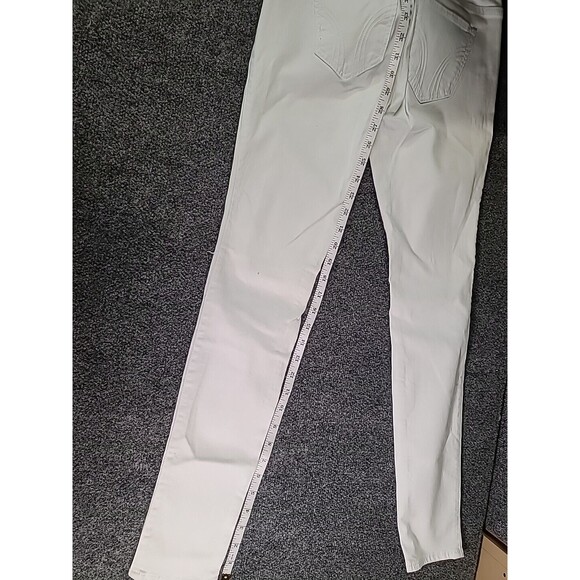 NWT NEW Hollister Women's Size 3R W26 L30  Super Skinny Stretchy Jeans White - Picture 6 of 6